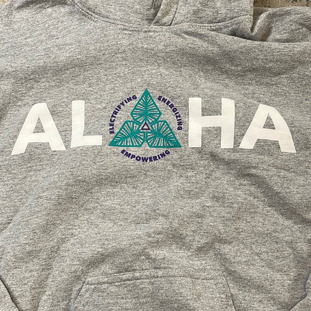 Fitted Aloha hoodie